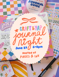 Craft and Yap Journal Night - June 27 at 6-8 pm at Pages and Ink Bookshop