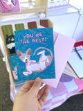 Hairless Cat “You’re the Best” Greeting Card