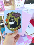 Fluffy Tuxedo Cat Happy Birthday Card