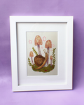 Wanderin' Snail Art Print