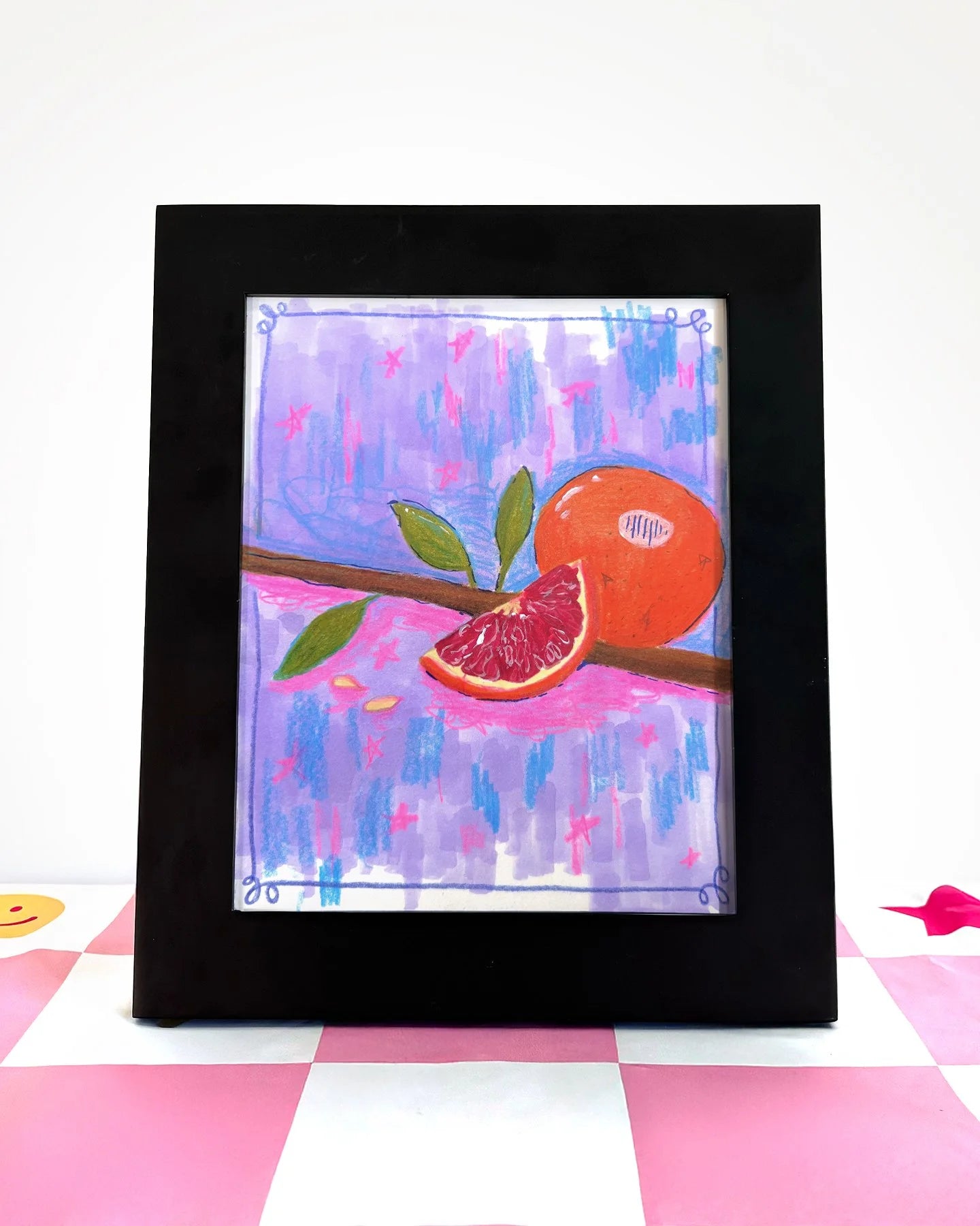 Blood Orange Foodie Print