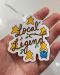 Local Legend Vinyl Sticker