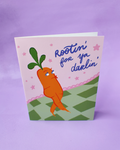 Rootin' For Ya Darlin'- Greeting Card